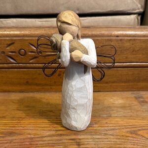 Willow tree girl and dog